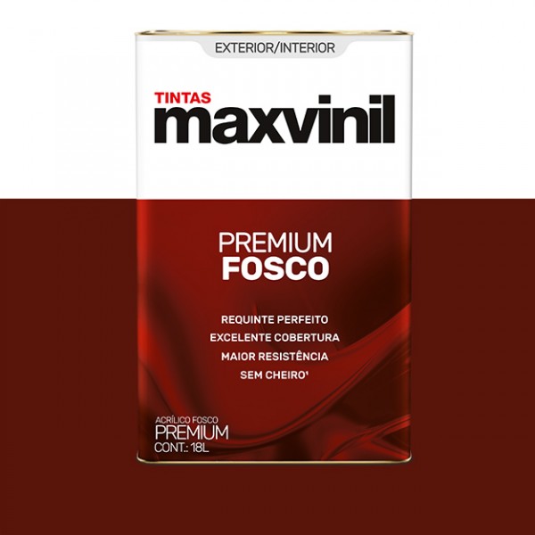 TINTA ACRILICA FOSCO 18L BRANCO NEVE PREMIUM