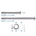 SIFAO EXTENSIVO UNIV. 031101 CROMADO