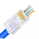 CONECTOR RJ-45 P/CABO LAN C/2 UNIDADES