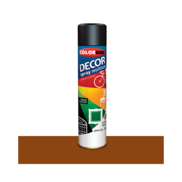 TINTA SPRAY DECOR 350ML MARROM CAFÉ 882