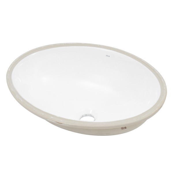 CUBA OVAL BANHEIRO EMBUTIR 49X36 BRANCO L-37 17