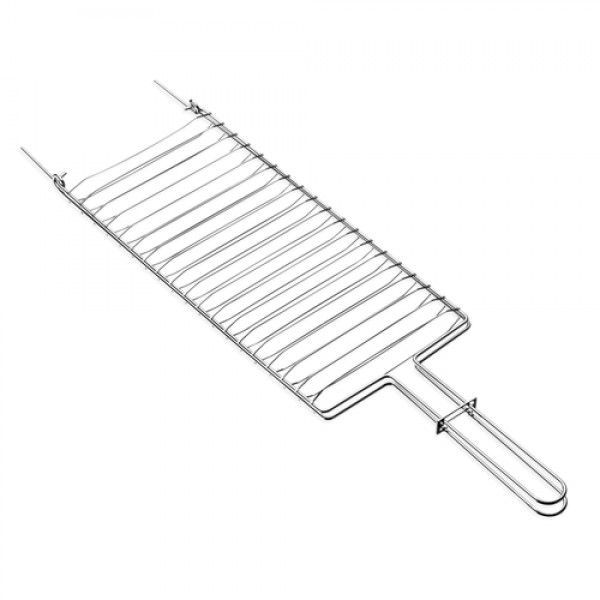 GRELHA CHURRASCO ACO INOX 26480/001