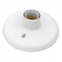 PLAFON  TETO C/SOQUETE PORCELANA BRANCO E-27 W519TBC