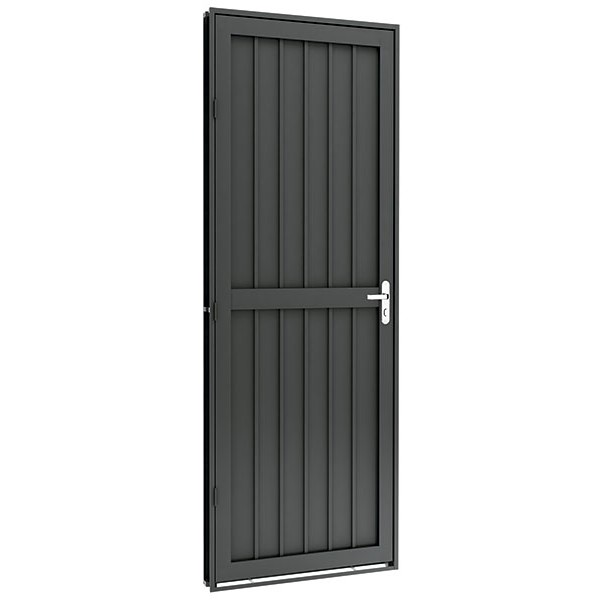 PORTA CANELADA 215x95x14 DIREITO PCA9D14 AÇO FORTE