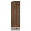 PORTA MADEIRA 70 JACARANDA FRIZ  RF.03 ALTO BRILHO