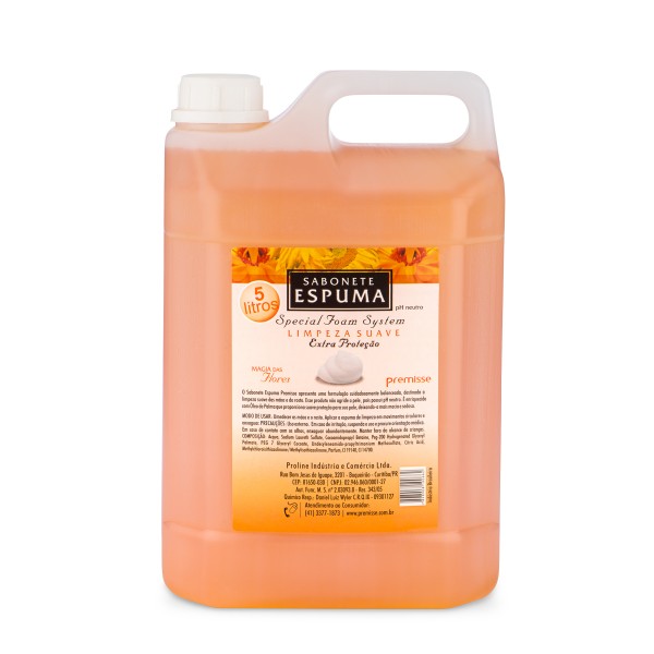 SABONETE LIQUIDO 5L MAGIA DAS FLORES - 61217