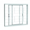 VITRO CORRER BRANCO 2F C/GRADE 100X150X8 22.22.601-0 KOMPACT