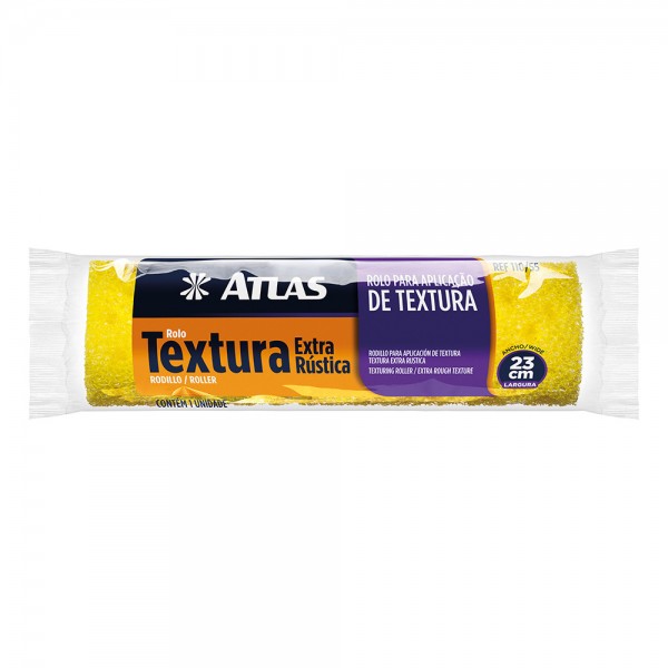 ROLO TEXTURA EXTRA RUSTICA S/CABO 25CM 110/55