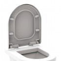 ASSENTO SANITÁRIO SMART PP MONTE CARLO BRANCO SOFT - 62768