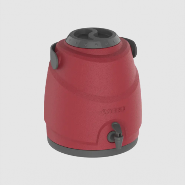 GARRAFA TÉRMICA BOTIJÃO 9L ASPEN VERMELHO