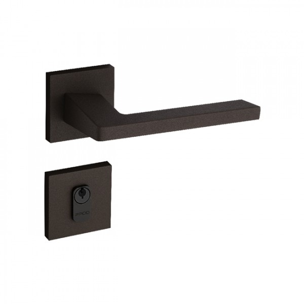 FECHADURA EXTERNA ZAMAC KARLI 745-90E ROSETA CORTEN