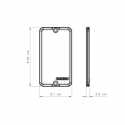 PLACA CEGA 1/2 E 3/4 P/CONDULETE 56114/006