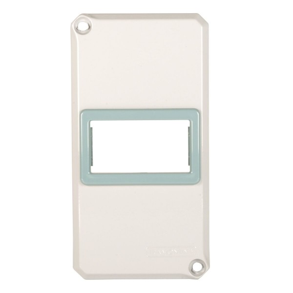 PLACA P/CONDULETE 1 POSTO HORIZONTAL 56117/046