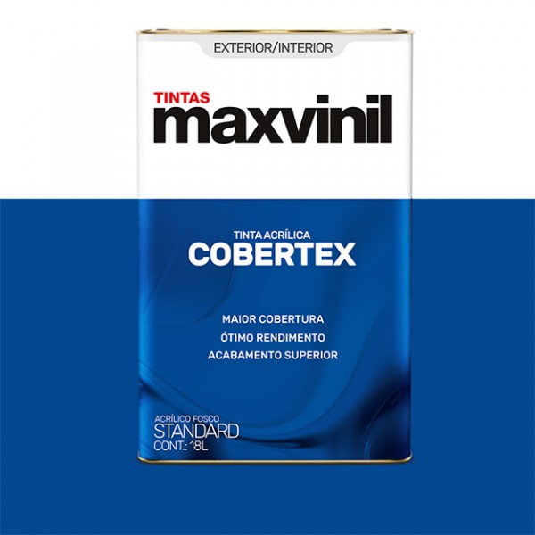 TINTA ACRILICA FOSCA 18L VERMELHO CARDEAL COBERTEX