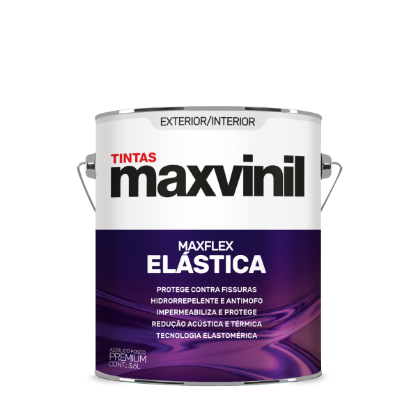 TINTA EMBORRACHADA MAXFLEX 3,6 L BRANCO - 65741