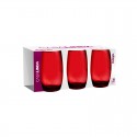 JOGO COPO 450ML BELAGIO VERMELHO C/6 PC CASA LINDA