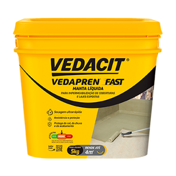 VEDAPREN FAST CONCRETO 5 KG