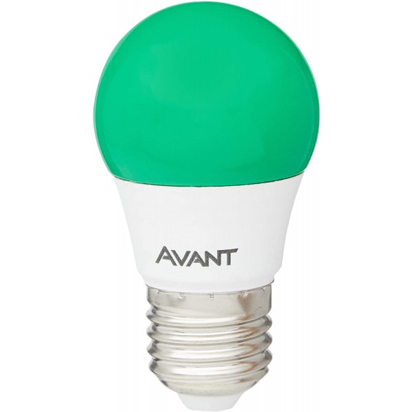 LAMPADA LED BOLINHA  4W E27 VERDE BIVOLT