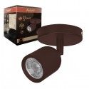 SPOT LED ELEGANCE SOBREPOR CAFÉ 7W BIVOLT 6500K