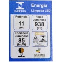 LAMPADA LED PAR 30 11W BIV. AMARELO 2700K