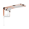 CHUVEIRO ACQ DUO BRANCO/ROSE GOLD 127V 5500W