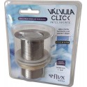 VALVULA CLICK 1 1/4 INOX - TAMPA PEQUENA