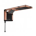 CHUVEIRO ACQ DUO BLACK/ROSE GOLD 127V 5500W