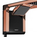 CHUVEIRO ACQ DUO BLACK/ROSE GOLD 127V 5500W