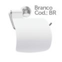 KIT ACESSÓRIO P/BANHEIRO 5 PEÇAS TWISTER BRANCO K5TWBR