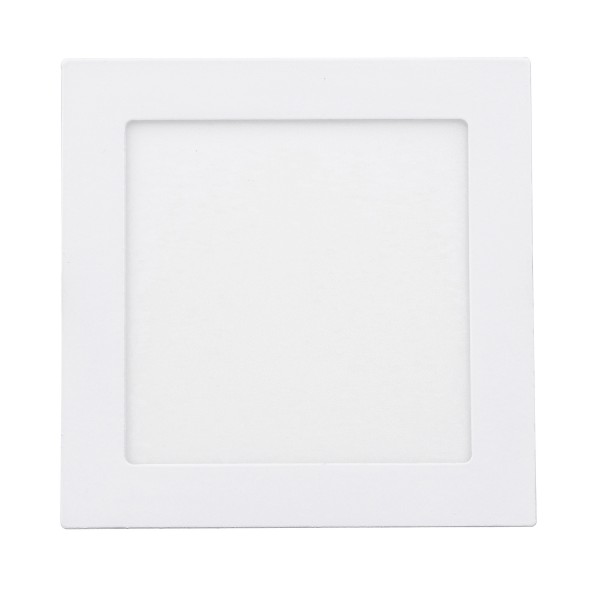 PLAFON LED SLIM EMBUTIR QUADRADA 12W 3000K RL22124BC EMBUTIR