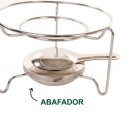 CONJUNTO PARA FONDUE 10 PEÇAS INOX