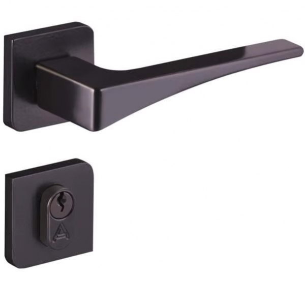 FECHADURA EXTERNA INOX MAXX 4641 PRETO FOSCO