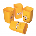 PORTA CANETAS DEC MINIONS 4 PECAS 014755