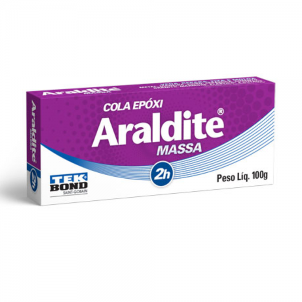 COLA EPOXI ARALDITE MASSA 100G (24) 10898501200 - 69964