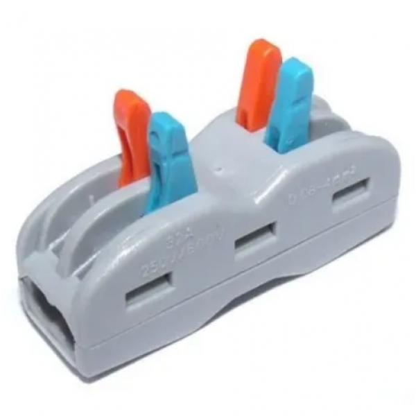 CONECTOR DE EMENDA DUPLO 2,5MM - 4,0MM