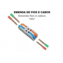 CONECTOR DE EMENDA DUPLO 2,5MM - 4,0MM