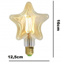 LAMPADA FILAMENTO LED STAR SQUIRREL CAGE 4W  BIVOLT