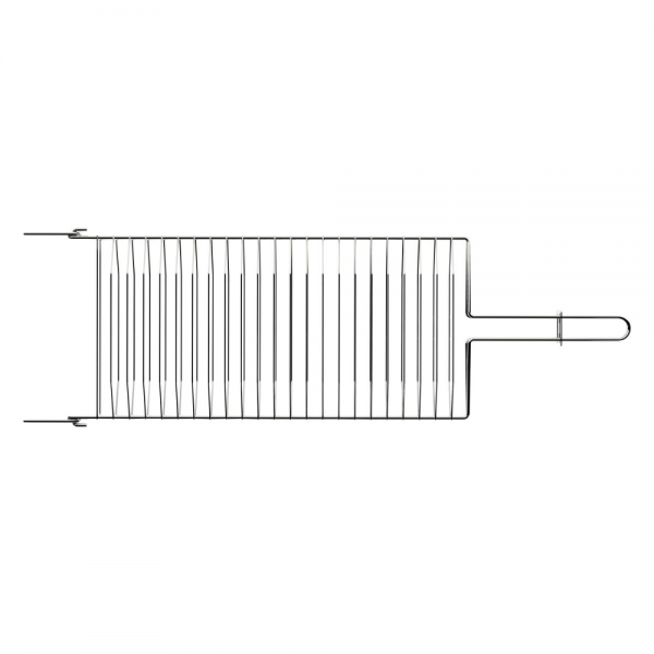 GRELHA CHURRASCO ACO INOX 26480/004 42X23 - 71718