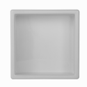 NICHO PLASTICO BRANCO 30X30X8CM ABA 25MM - 71752