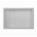 NICHO PLASTICO BRANCO 30X45X8CM ABA 25MM - 71753