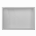 NICHO PLASTICO BRANCO 30X60X8CM ABA 25MM - 71754