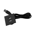 TOMADA POP C/2 USB QUAD. PRETO 3.650.5054 - 71876