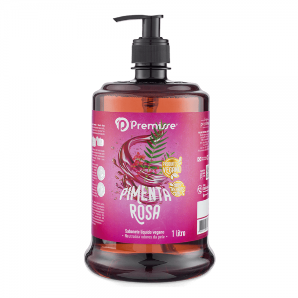 SABONETE LIQUIDO VEGANO 1L PIMENTA ROSA - 71883