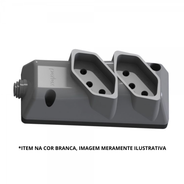 TOMADA BARRA DUPLA 2P+T 10A 250V BR 2000BR - 71937