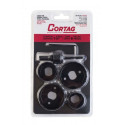 KIT SERRA COPO 6PCS COM GUIA PARA MADEIRA - 72105